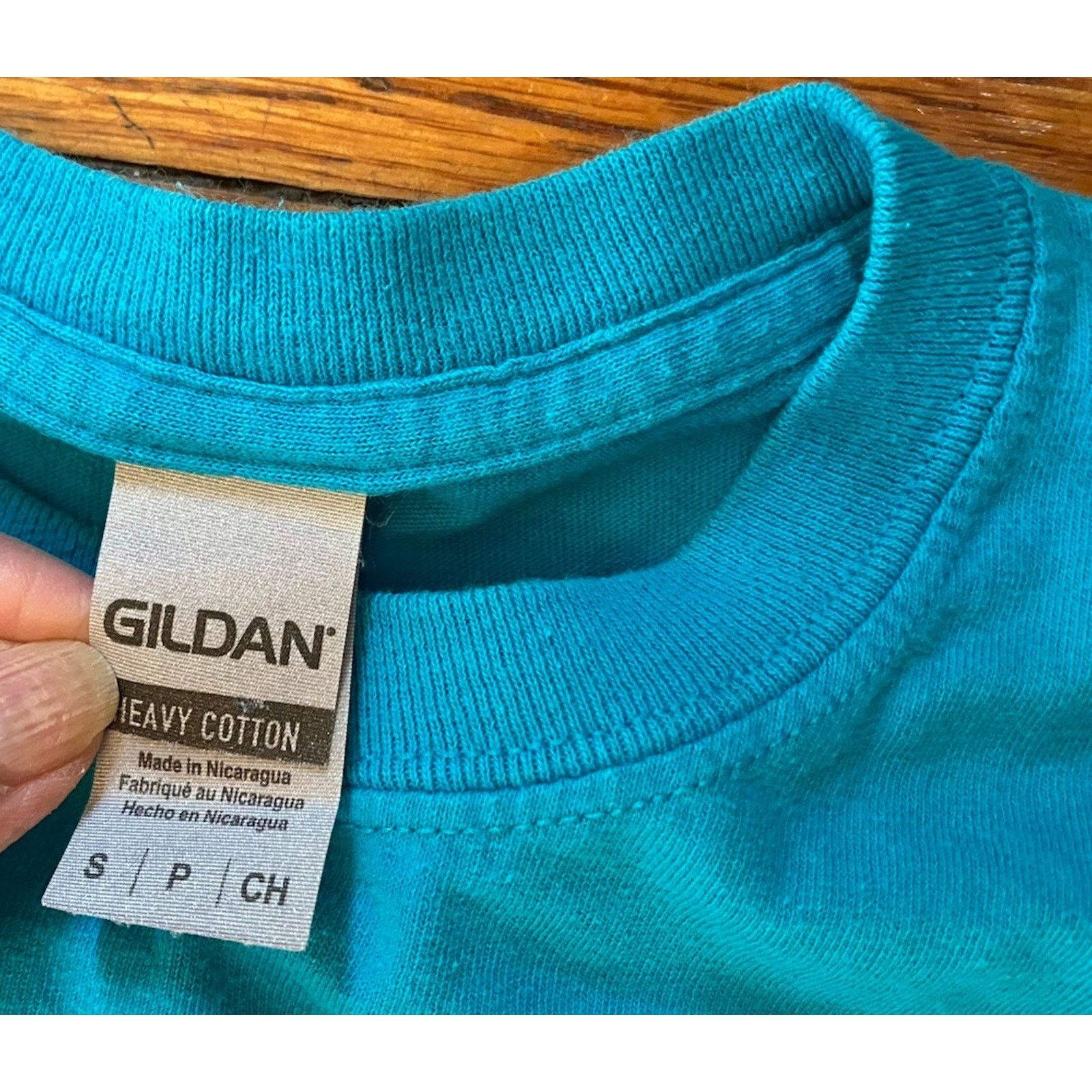 Gildan Cherished Girl Gildan T Shirt Cross Women’s Small Blue Size S / US 4 / IT 40 - 4 Thumbnail