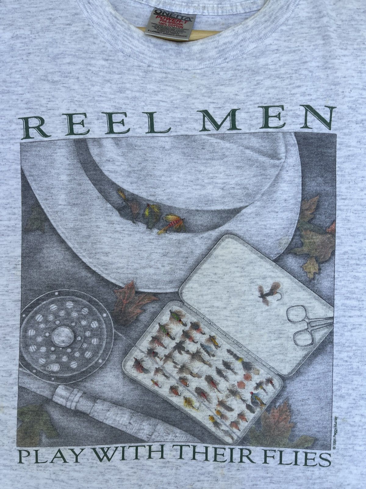 Vintage Rare🔥Vintage Reel Men Play With The Filies Peggy Murray 1994 Size US XL / EU 56 / 4 - 9 Thumbnail