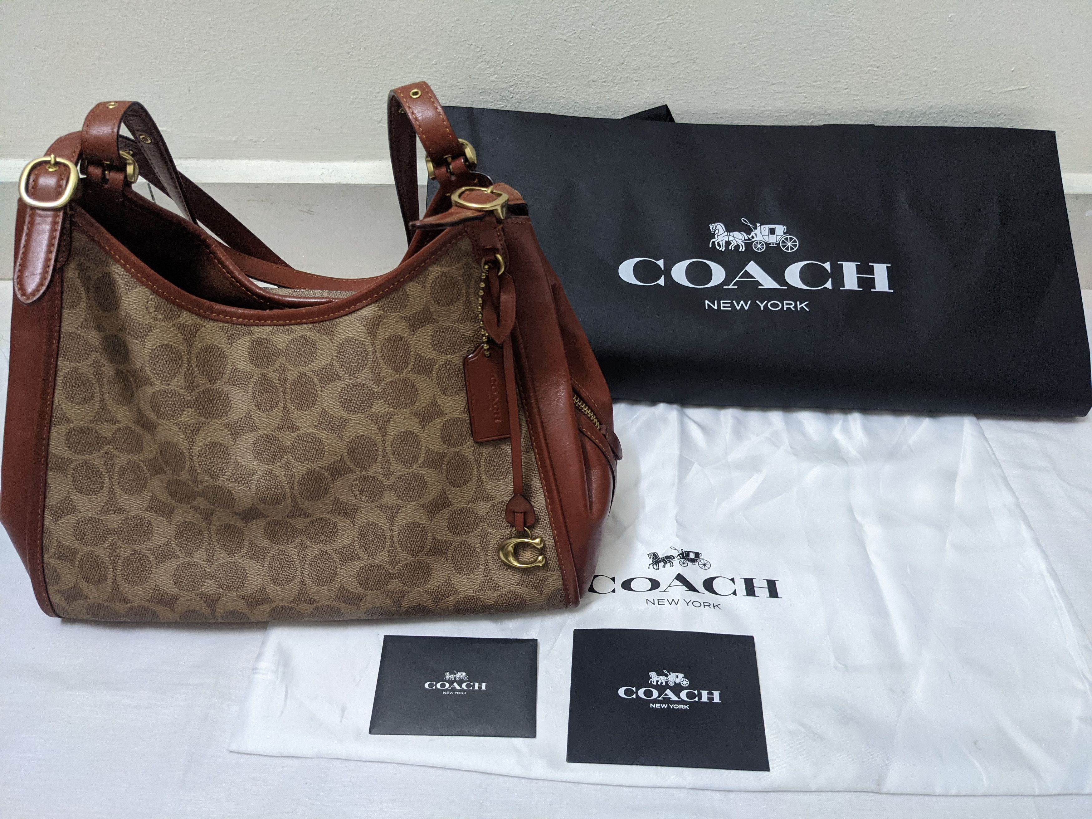 Coach COACH LORI SHOULDER BAG IN SIGNATURE CANVAS Size ONE SIZE - 15 Thumbnail