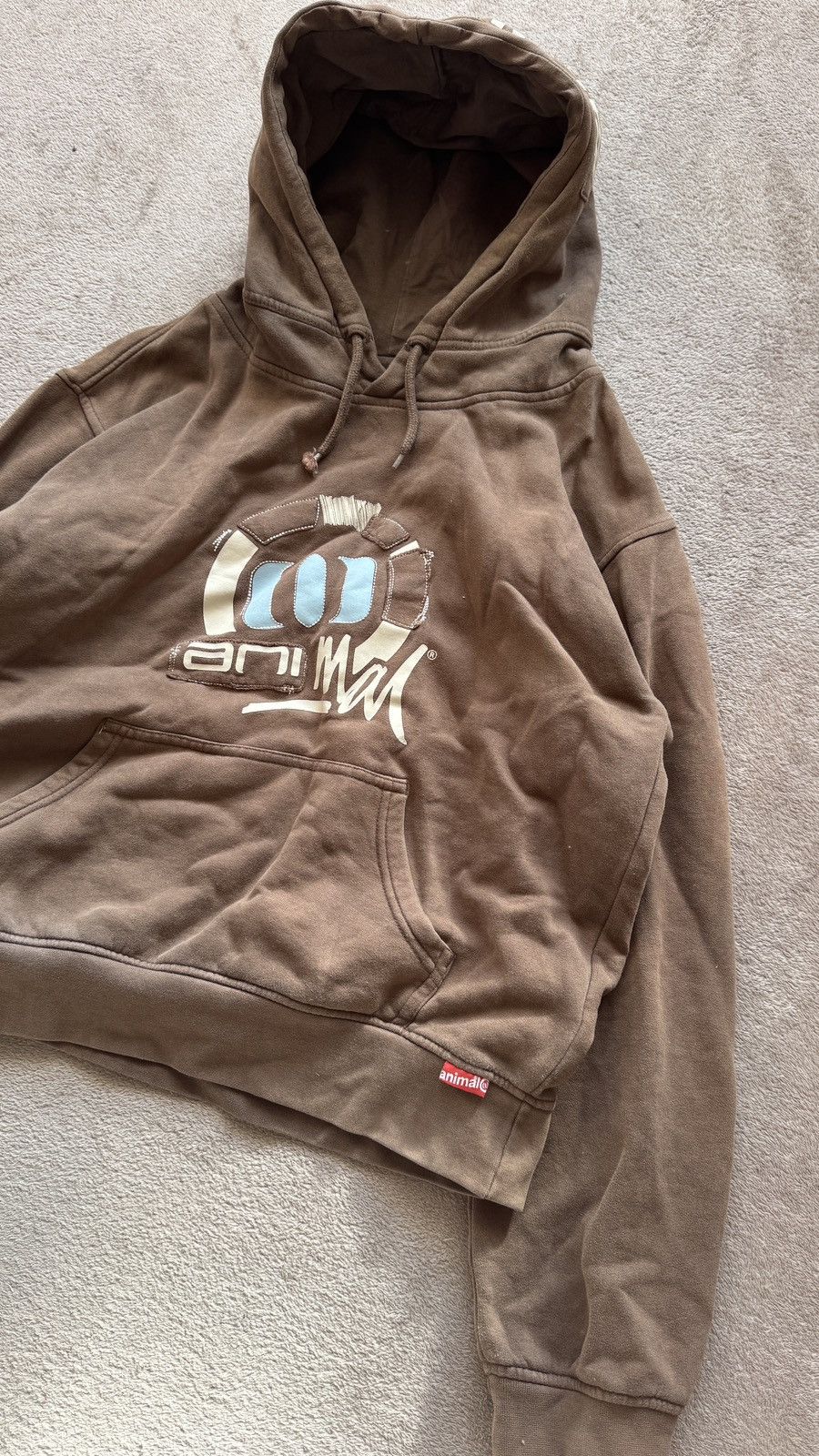 Japanese Brand Animal Y2K vintage Embroidered Big Logo hoodie SK8 oakley Size US S / EU 44-46 / 1 - 3 Thumbnail