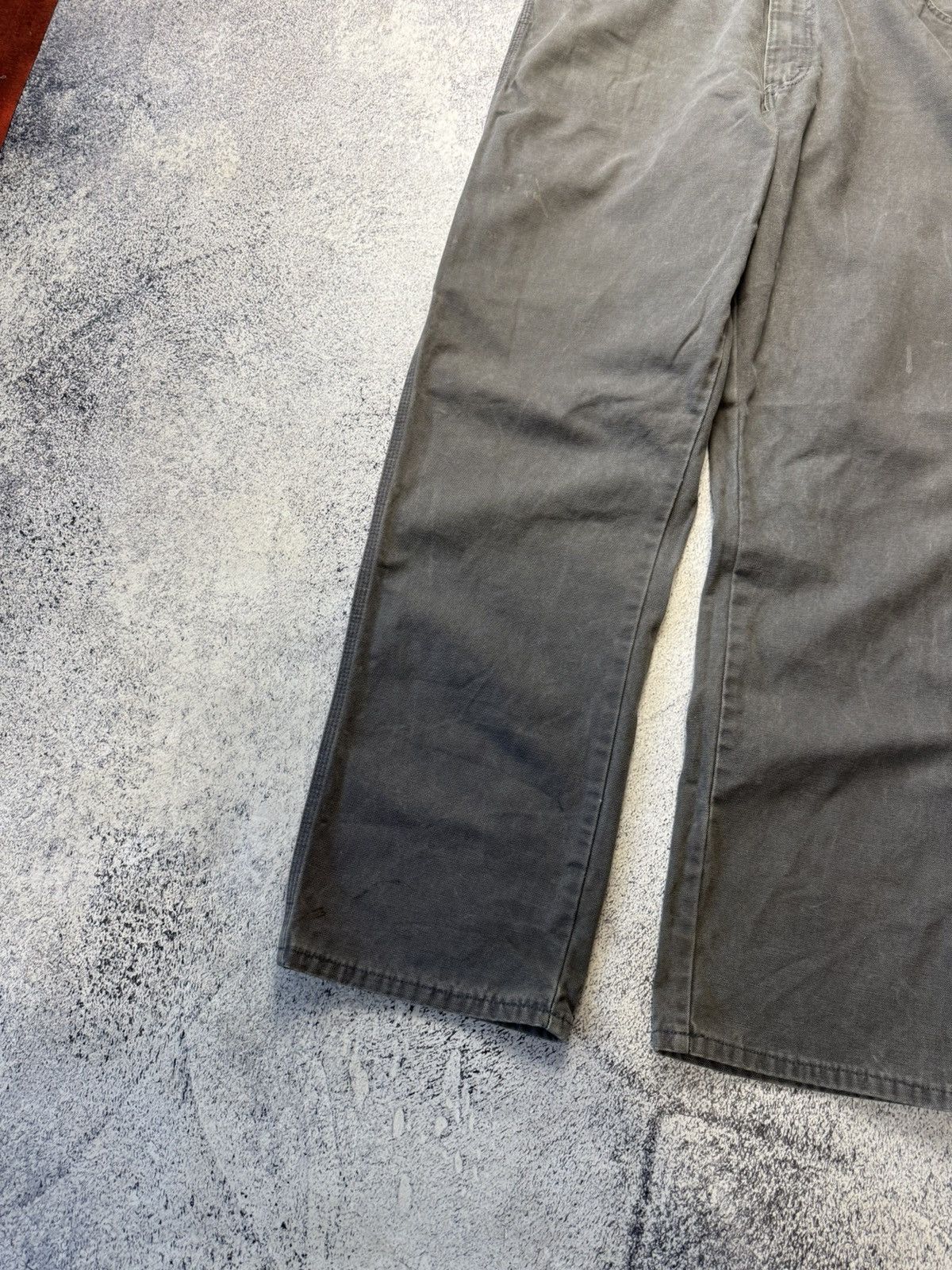 Dickies Vintage Gray Dickies Carpenter Work Pants - 38/32 - Y2K Size US 34 / EU 50 - 4 Thumbnail