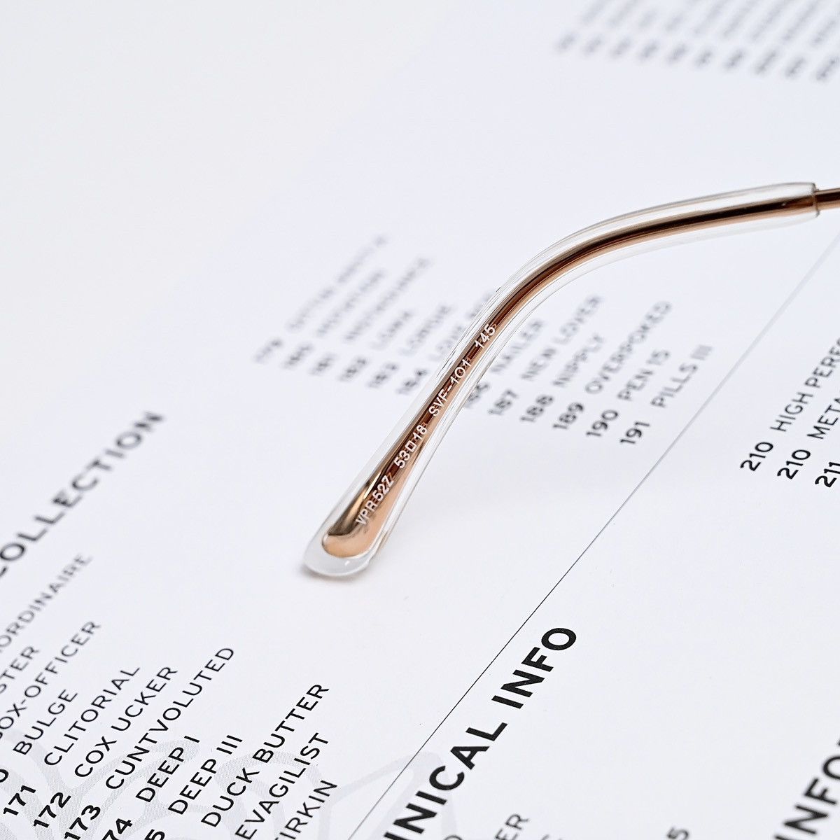 Miu Miu PRADA 0PR 52ZV GLASSES Size ONE SIZE - 5 Thumbnail