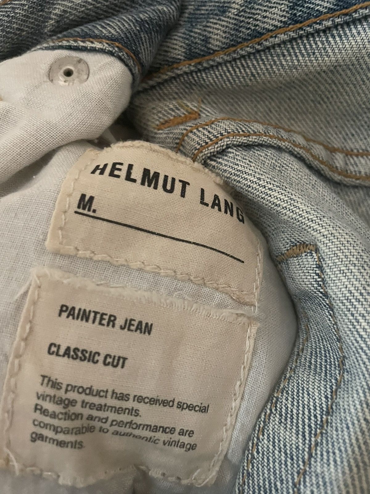 Helmut Lang Early HELMUT LANG Painter denim shorts 31 distressed Size US 31 - 4 Thumbnail