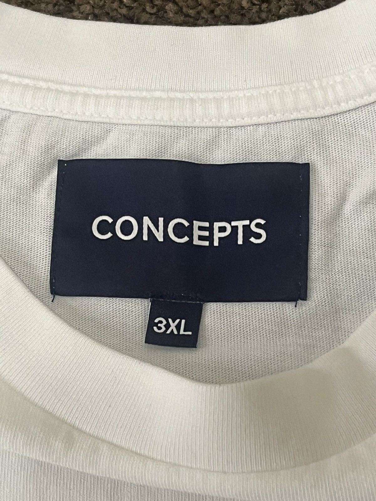 CNCPTS CNCPTS Concepts White Graphic Logo Tee NWOT Size 3XL Size US XXL / EU 58 / 5 - 3 Thumbnail