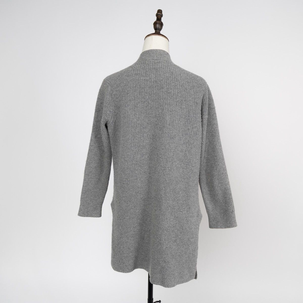 Polo Ralph Lauren Polo Ralph Lauren Womens Gray Wool Cashmere Cardigan Knit Size M / US 6-8 / IT 42-44 - 2 Thumbnail