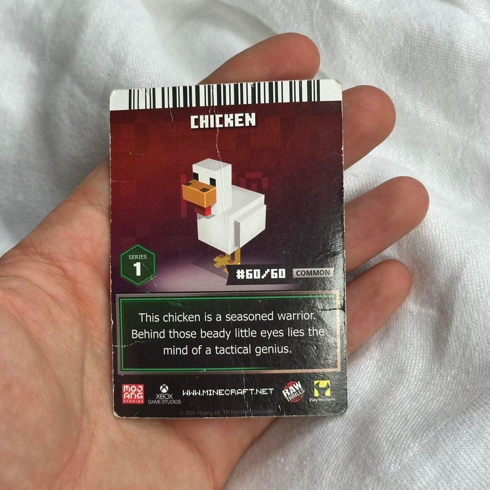 Other XBox Minecraft Dungeons Arcade Trading Card Chicken Jockey Size ONE SIZE - 7 Thumbnail