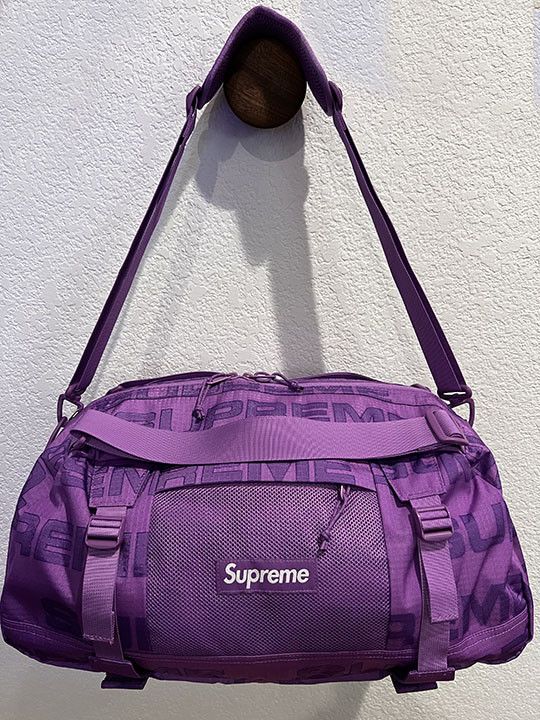 Supreme Duffle Bag Purple (FW21)