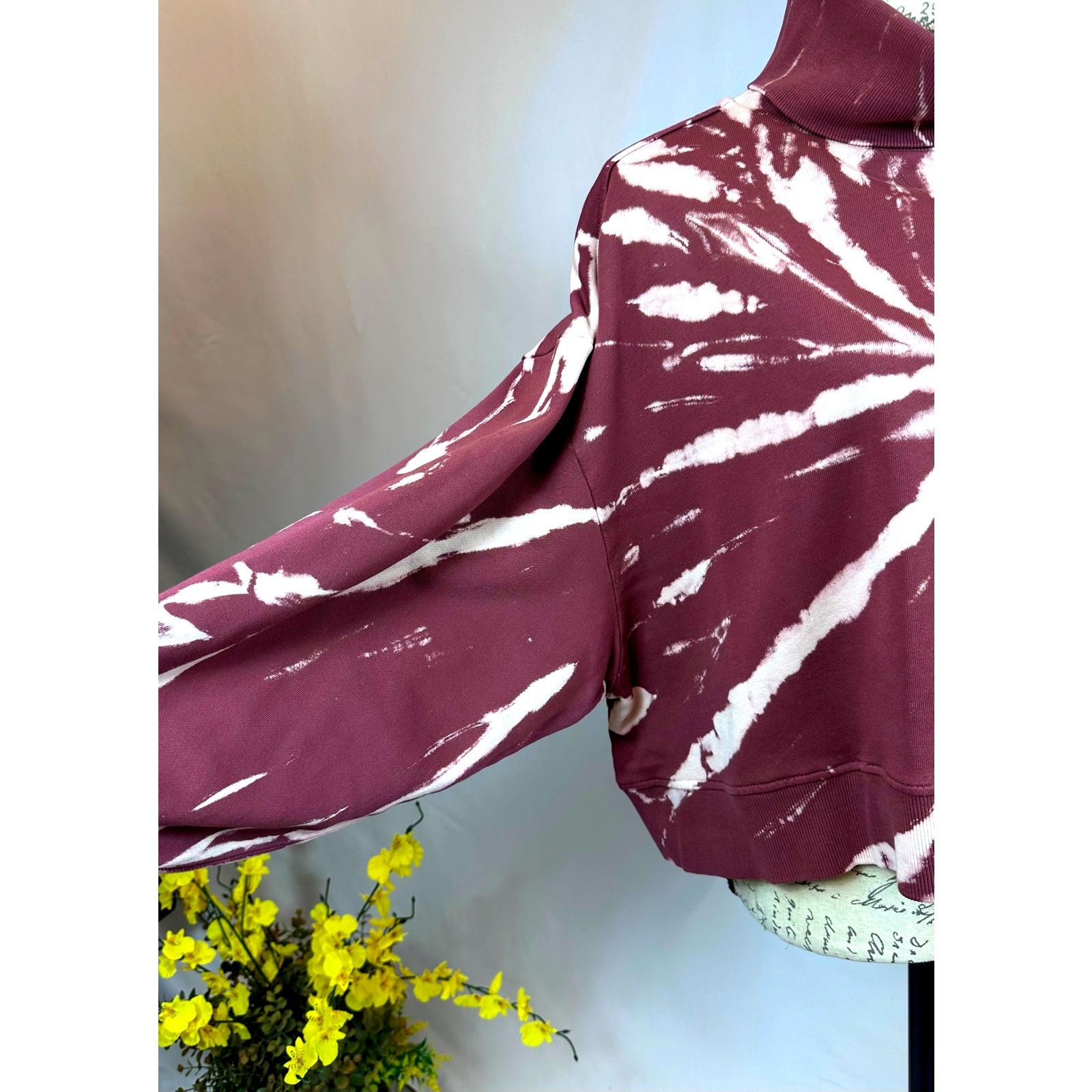 Other 525 America Turtleneck Sweater Dropped Shoulder Maroon L Size L / US 10 / IT 46 - 5 Thumbnail