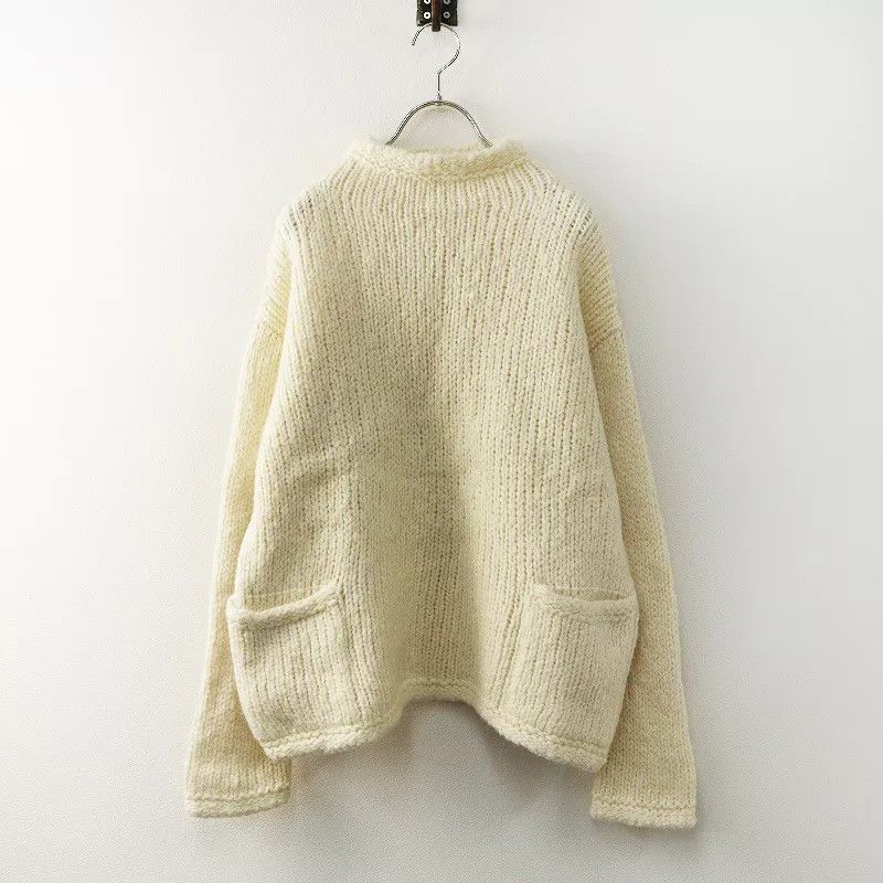 45rpm Ivory Wool Knit Sweater Size M / US 6-8 / IT 42-44 - 1 Thumbnail