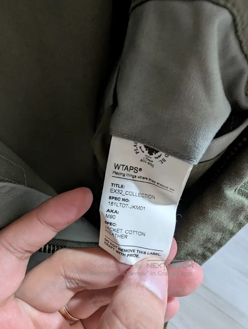 Wtaps Wtaps Military Green Coat Size US S / EU 44-46 / 1 - 6 Thumbnail