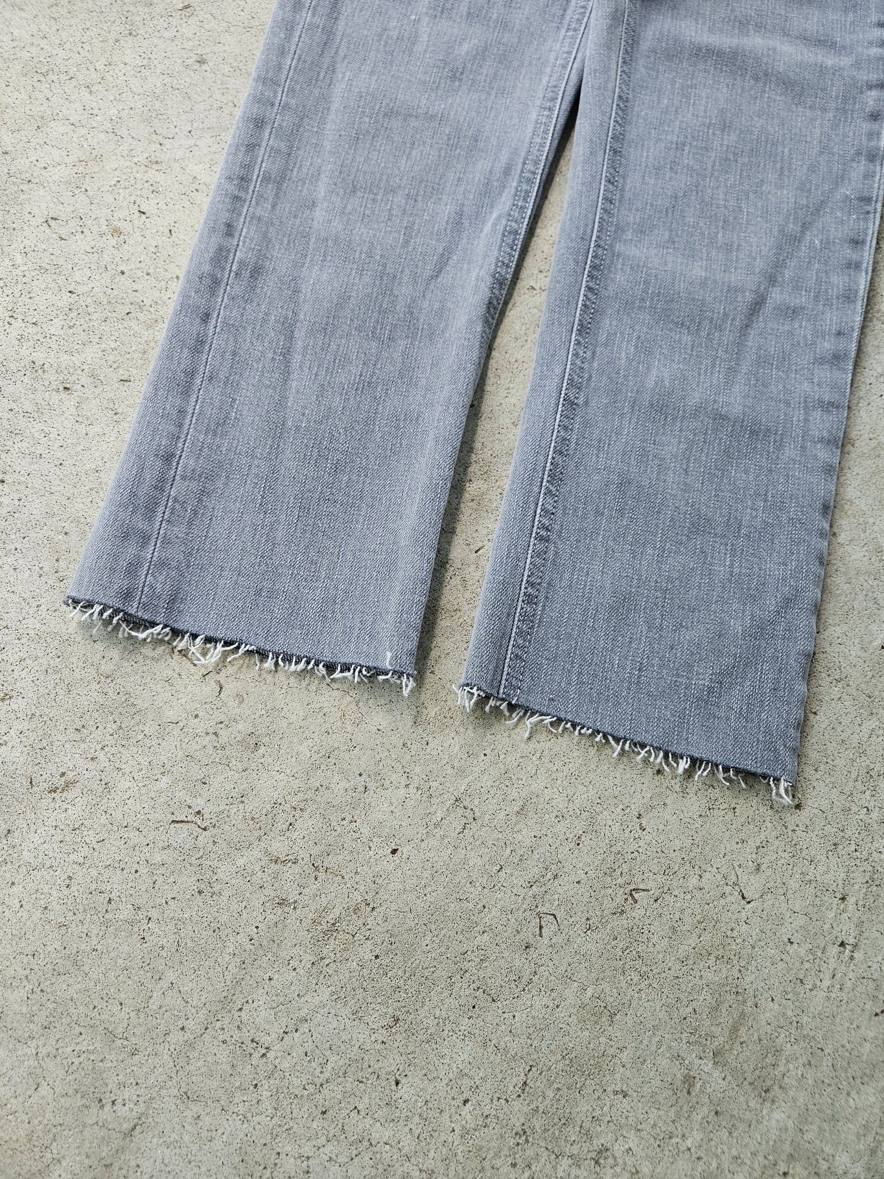 Acne Studios Hex Royal Grey Denim Jeans Size 25" / US 0 / IT 36 - 5 Thumbnail