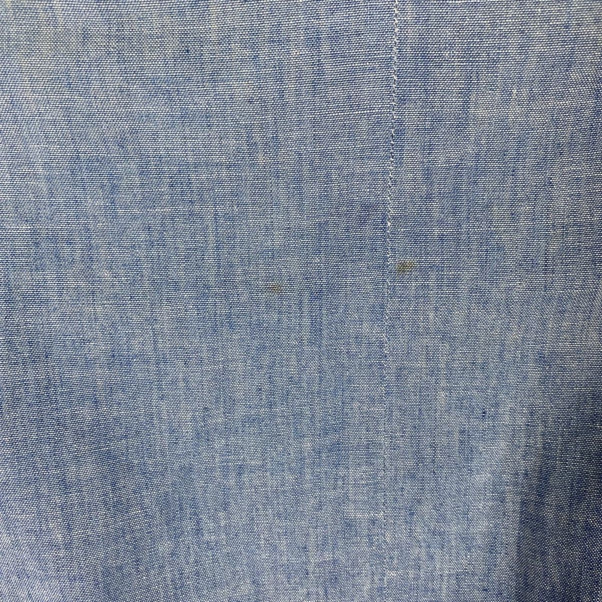 Polo Ralph Lauren Vintage Polo Ralph Lauren Chambray Blue Blazer Jacket Size 42R - 19 Thumbnail