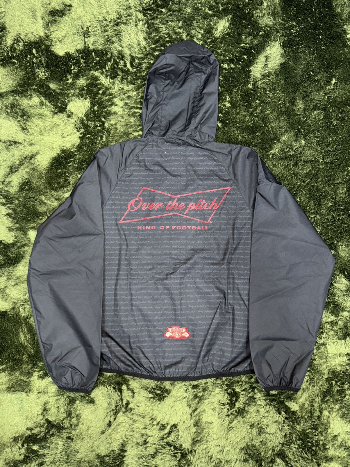 Budweiser × Japanese Brand [L] budweiser x overthepitch collaboration rain jacket black Size US L / EU 52-54 / 3 - 5 Thumbnail