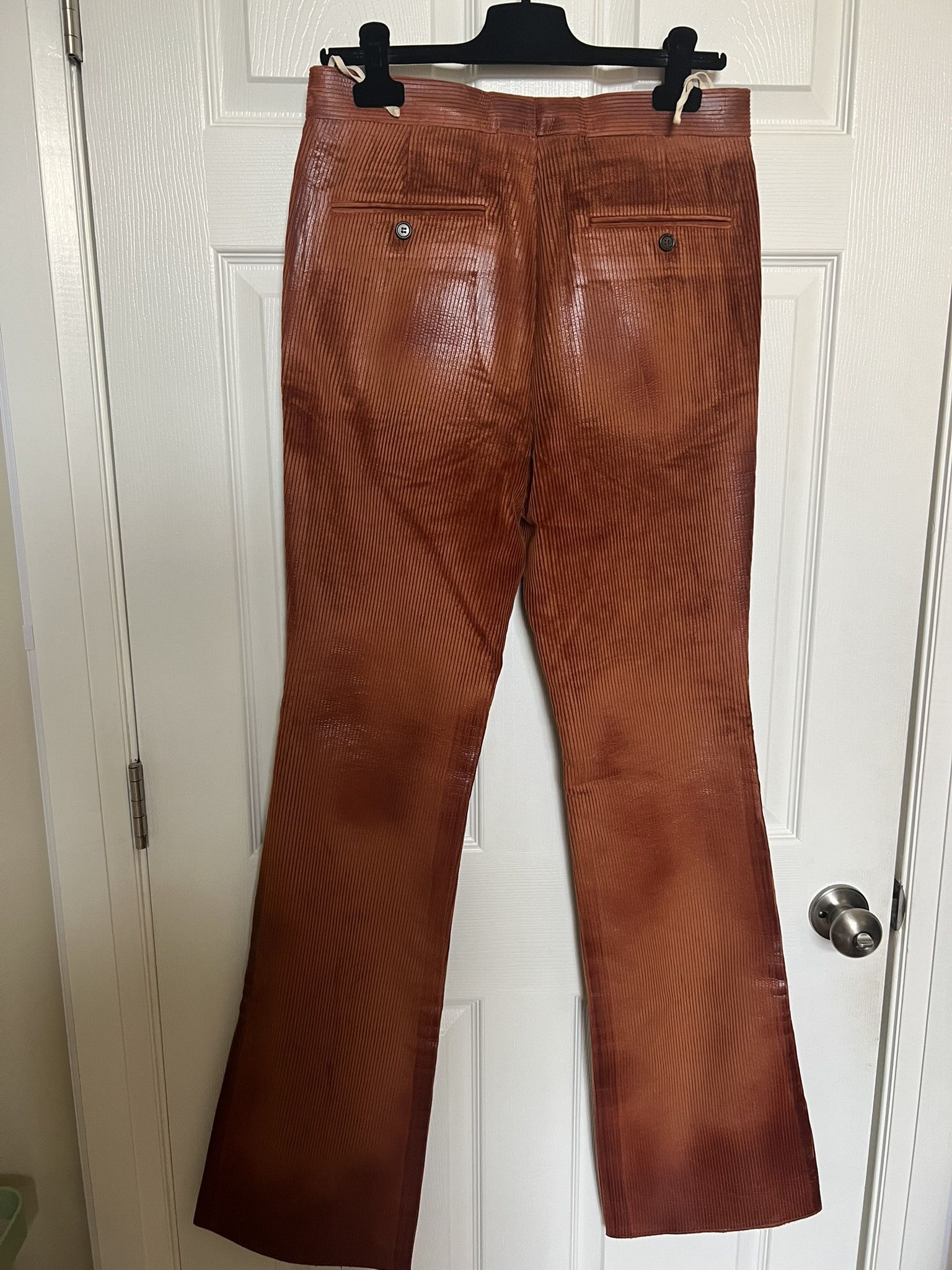 Marni Marni FW20 Waxed Corduroy Flared Pants sz 46 Size US 30 / EU 46 - 2 Thumbnail
