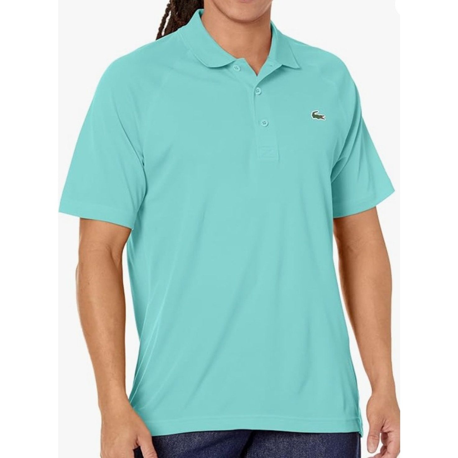 Lacoste Lacoste Mens Ultra Dry Raglan Sleeve Polo Sport Polo 3XL Size US XXL / EU 58 / 5 - 1 Thumbnail