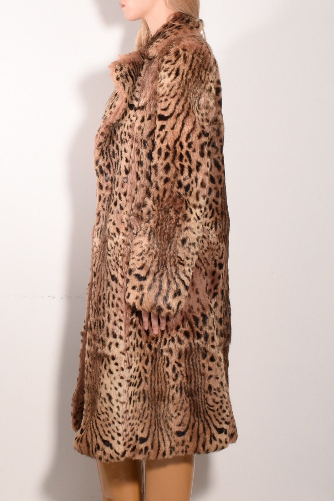 Veronique Branquinho Leopard fur coat Size S / US 4 / IT 40 - 4 Thumbnail