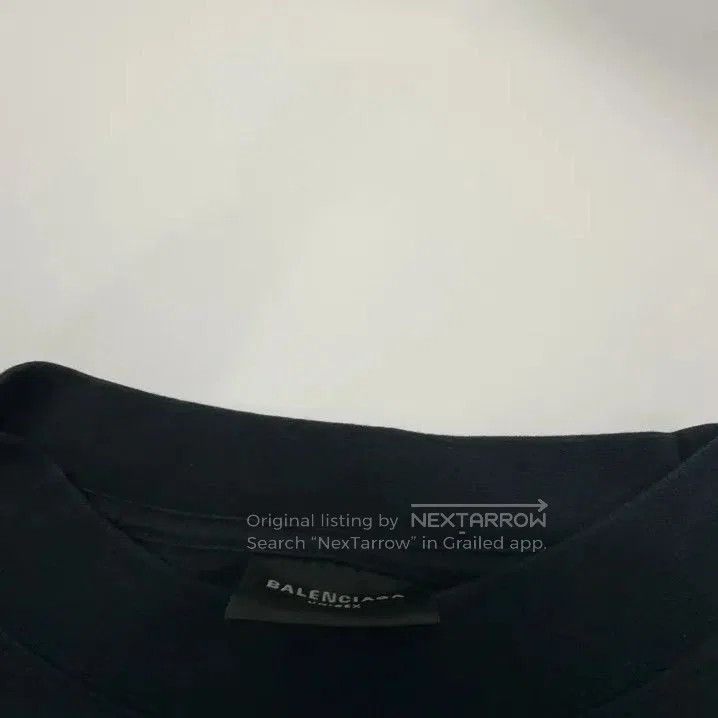 Balenciaga Balenciaga Black Short Sleeve T. Size US M / EU 48-50 / 2 - 5 Thumbnail