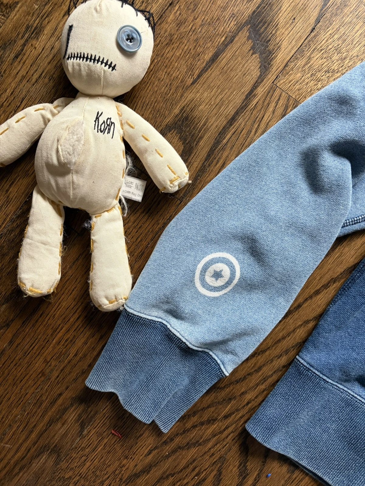 Bape Bape Indigo Full Zip Shark Hoodie Size US M / EU 48-50 / 2 - 9 Thumbnail