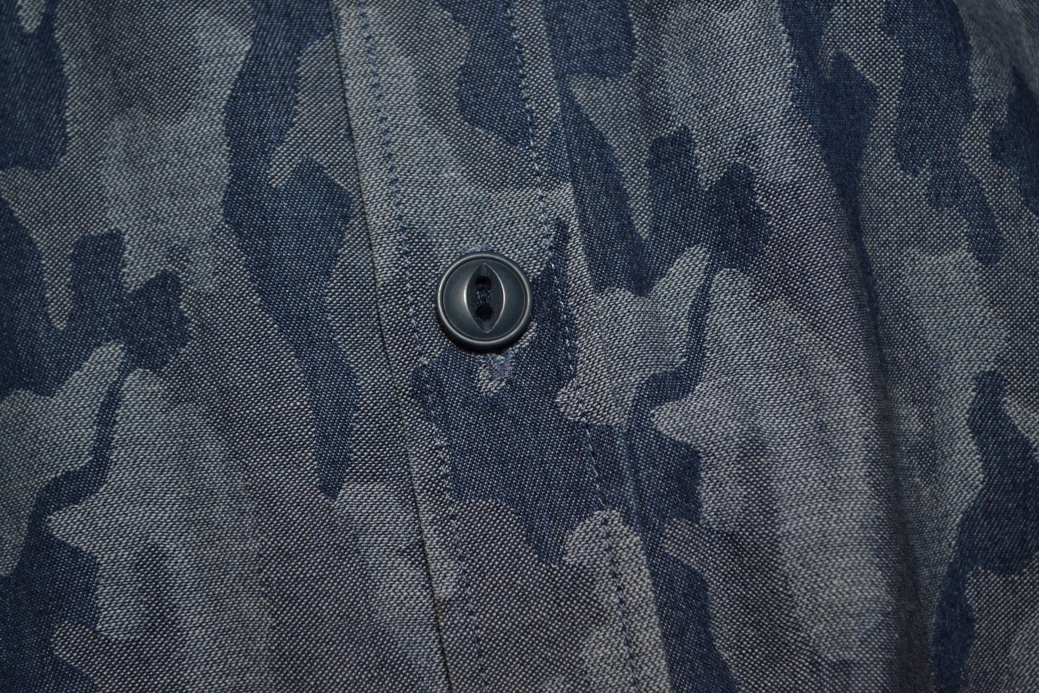 Barbour Barbour M Indigo Camo Shirt Indigo Size US M / EU 48-50 / 2 - 8 Thumbnail