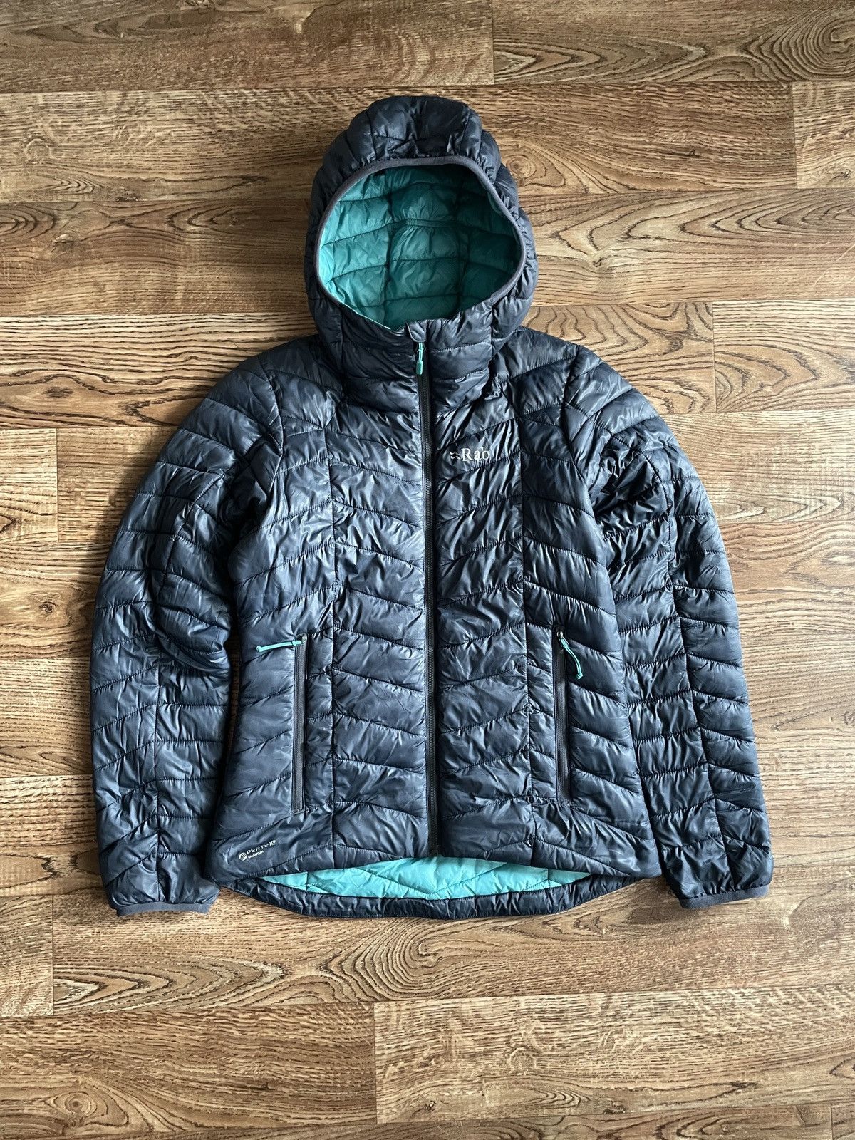 RAB MICROLIGHT ALPINE PUFFER JACKET Womens Size XS Y2K