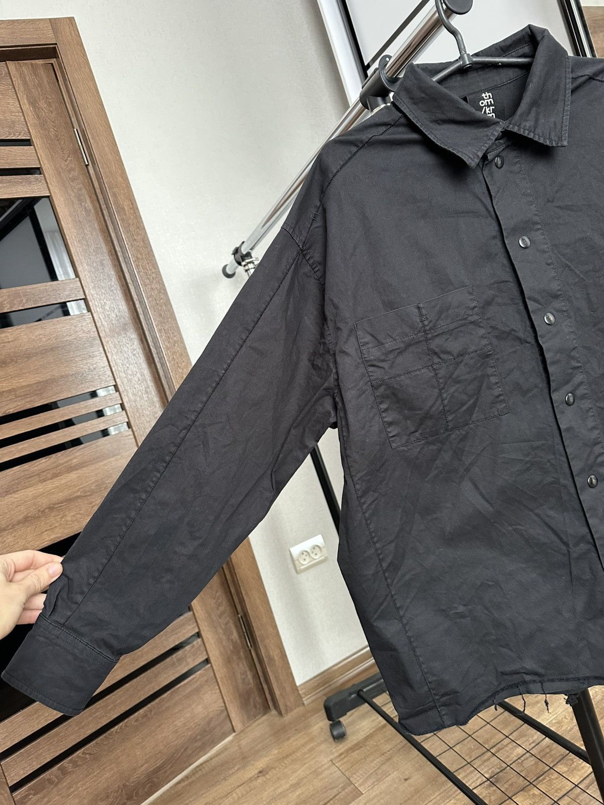 Thom Krom Thom Krom Oversized Shirt Stretch Button Up Long Sleeve Size US S / EU 44-46 / 1 - 6 Thumbnail