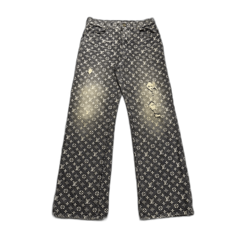 Louis Vuitton louis vuitton distressed denim jeans Size US 31 - 1 Thumbnail