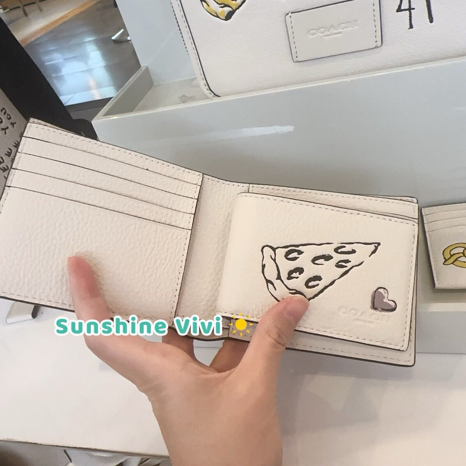 Coach NWT Coach Men's 3 In 1 Wallet With Sketch Print CAK47 Size ONE SIZE - 2 Thumbnail