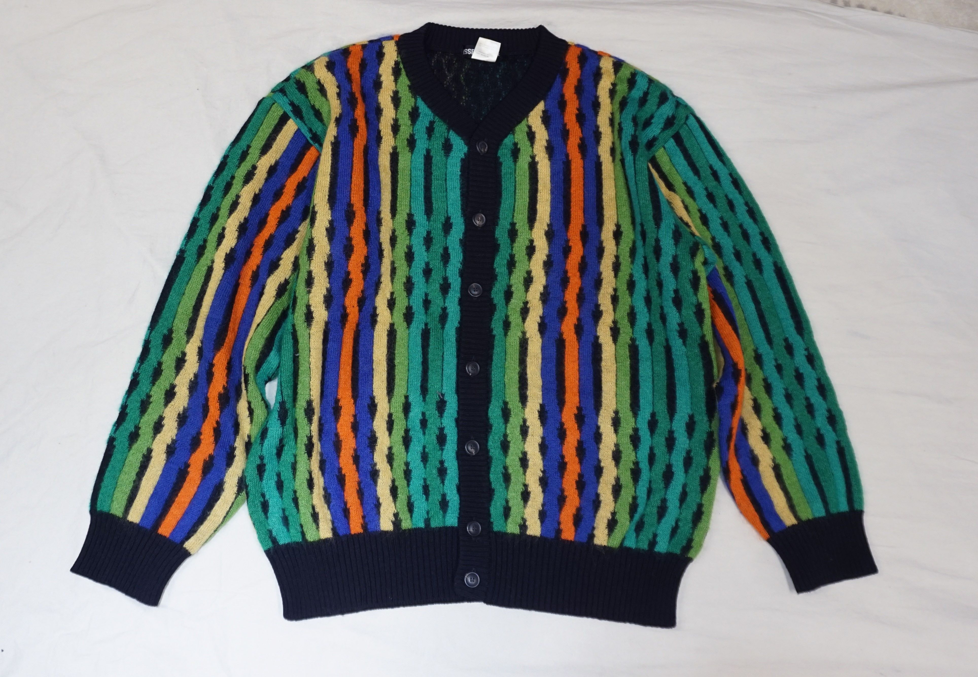 Issey Miyake Early 90's Issey Miyake Knit Cardigan Size US M / EU 48-50 / 2 - 1 Thumbnail