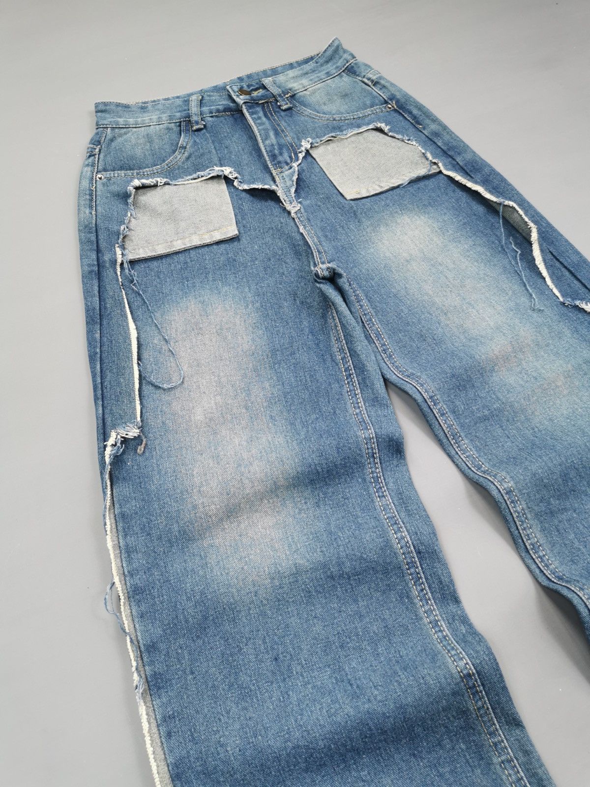 Kapital Vipoa Wide Legs Jeans Size 25" / US 0 / IT 36 - 2 Thumbnail