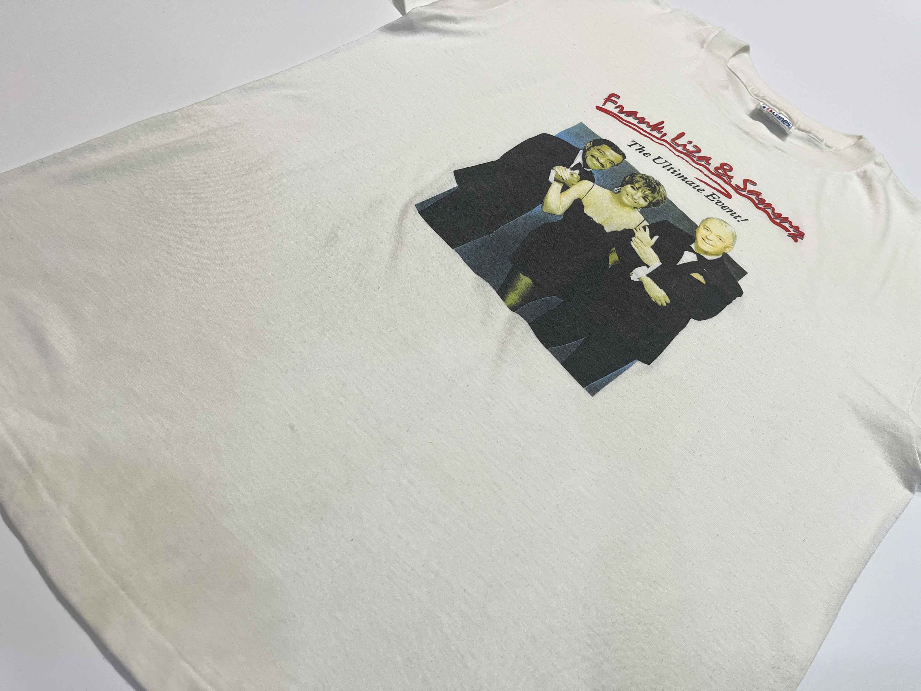 Hanes Vintage Hanes Frank Liza & Sammy The Ultimate Event T-Shirt Size US XL / EU 56 / 4 - 6 Thumbnail