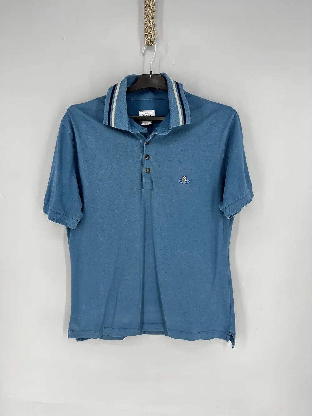 Vivienne Westwood Vintage Vivienne Westwood Luxury Polo T-Shirt Size US L / EU 52-54 / 3 - 1 Thumbnail