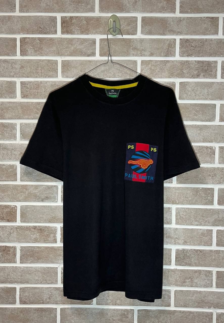 Paul Smith PS Paul Smith Cotton Chest Pocket T-Shirt leopard fire Size US L / EU 52-54 / 3 - 1 Thumbnail
