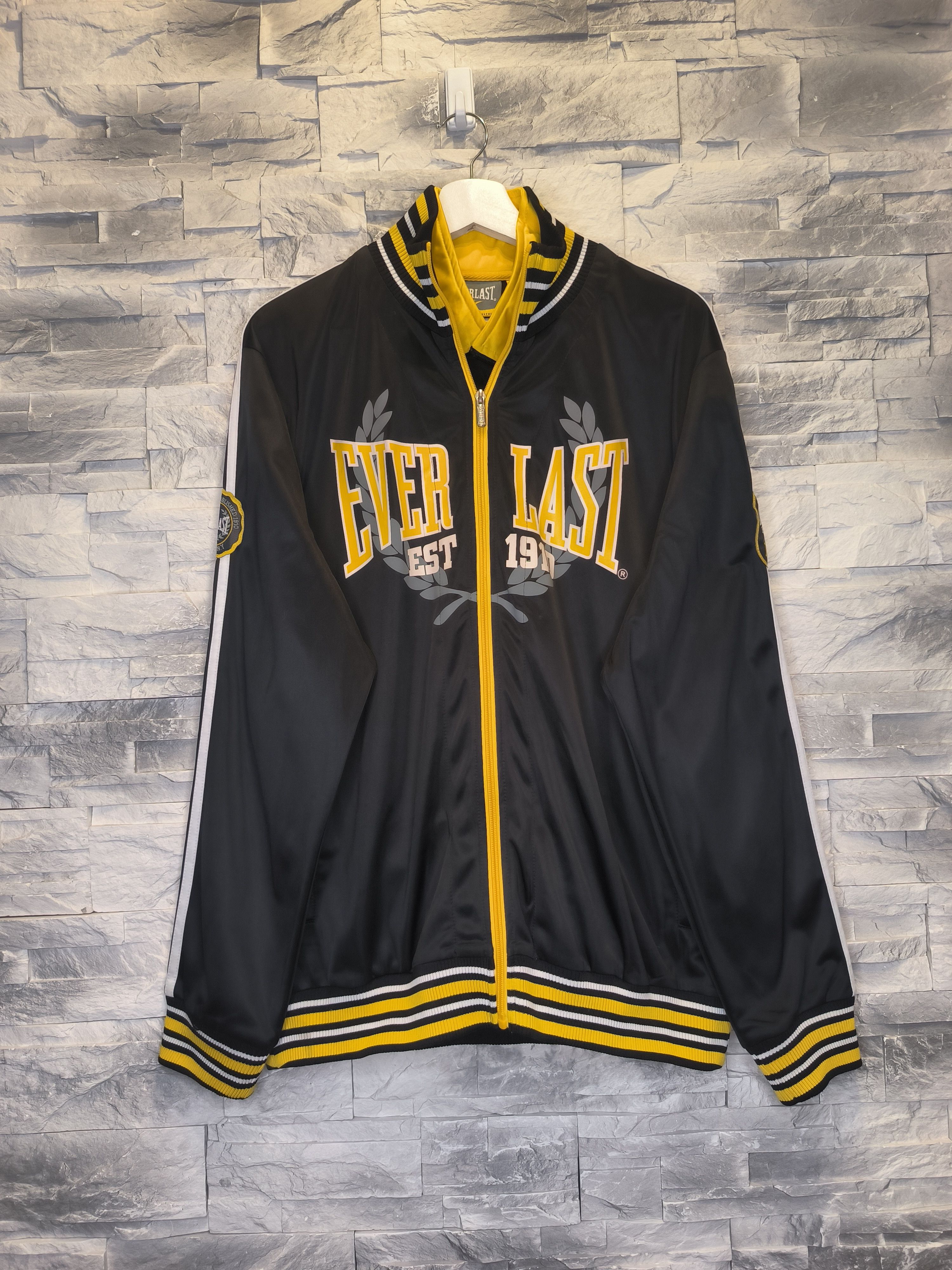 Everlast Vintage Everlast Zip Track Jacket Logo Size US L / EU 52-54 / 3 - 1 Thumbnail