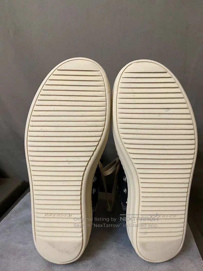 Rick Owens Rick Owens Canvas High. Size US 8.5 / EU 41-42 - 5 Thumbnail