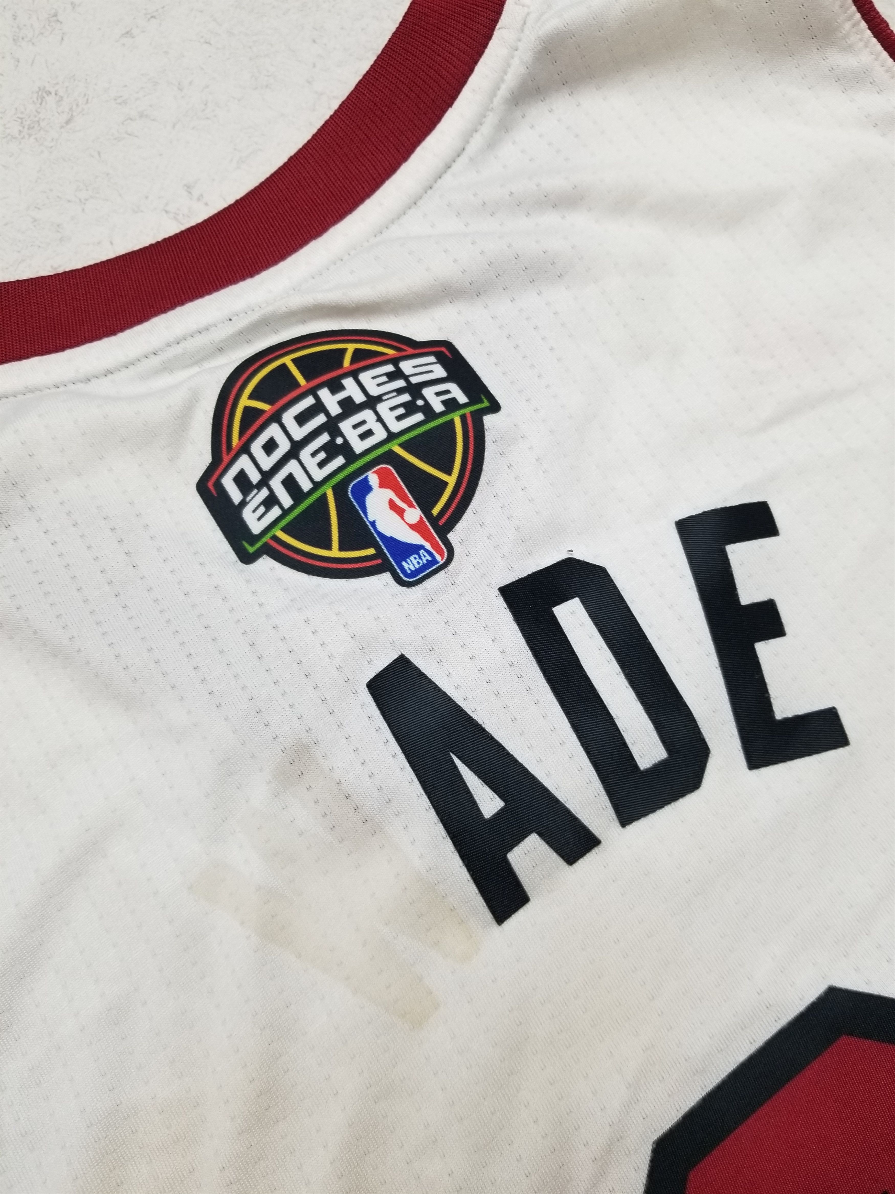 Adidas Adidas Miami Heat Dwyane Wade #3 Latin Nights Home Jersey Size US XL / EU 56 / 4 - 4 Thumbnail