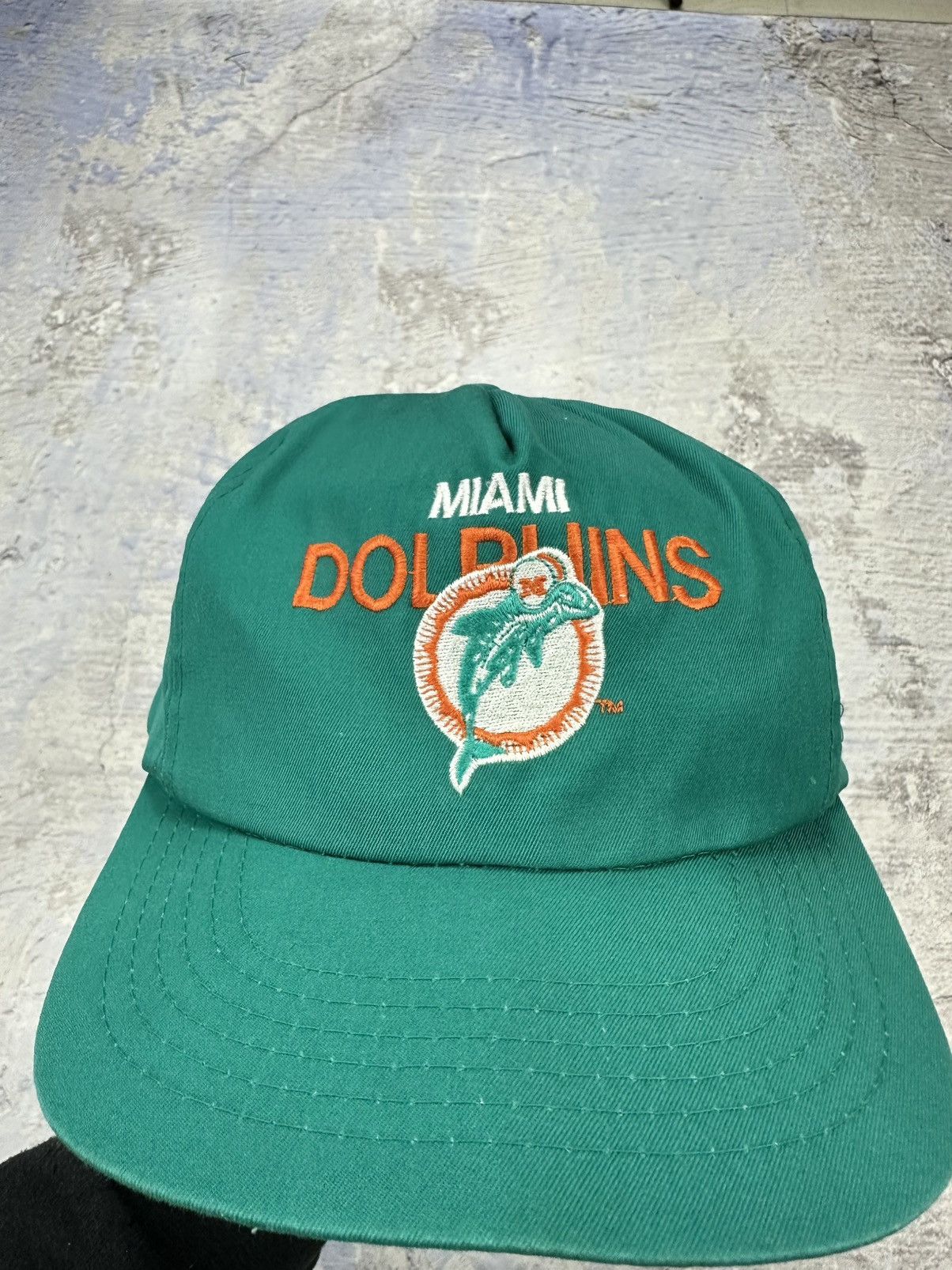 NHL × Vintage Miami Dolphins vintage 1993 hat rare Size ONE SIZE - 2 Thumbnail