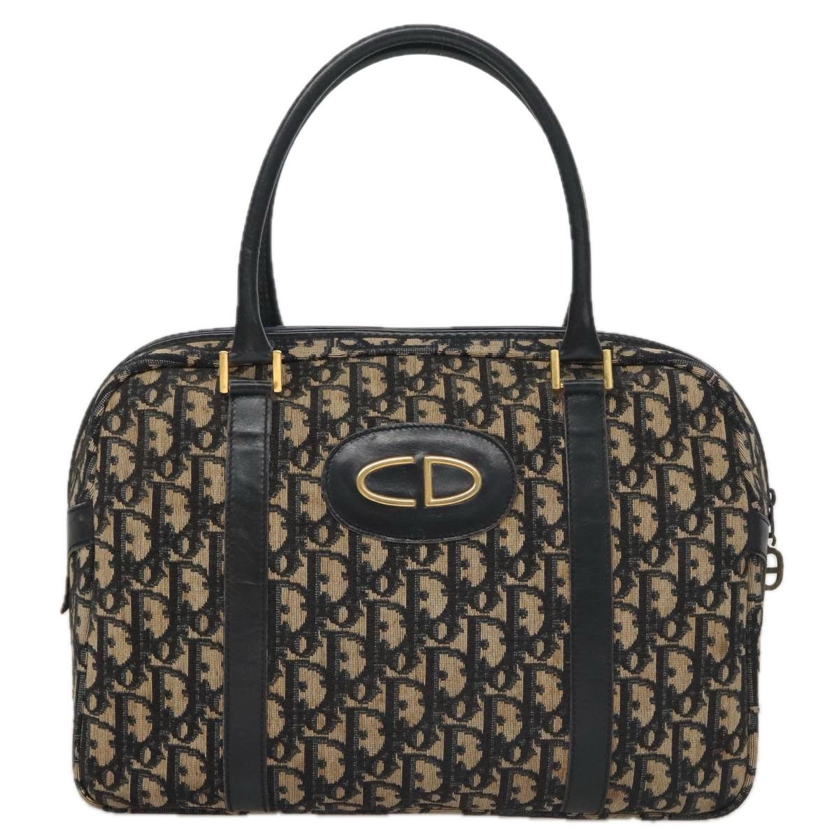 Dior issimo Navy Canvas Handbag (Pre-Owned) Size ONE SIZE - 1 Thumbnail