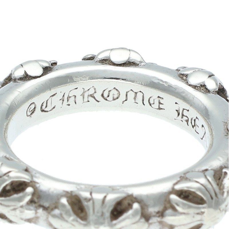 Chrome Hearts Chrome Hearts Cross Band Silver Ring 14 Size ONE SIZE - 3 Thumbnail