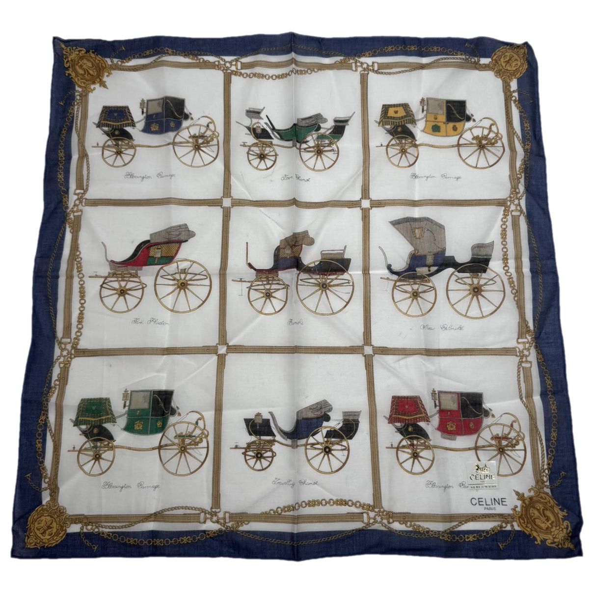 Multicolour Silk Scarf