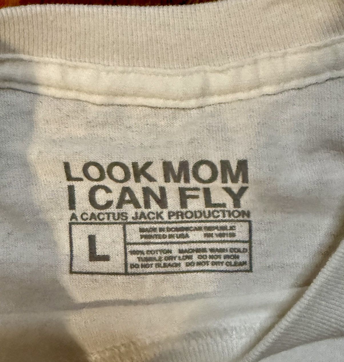 Travis Scott Travis Scott -Look Mom I can fly tee Size US L / EU 52-54 / 3 - 5 Thumbnail