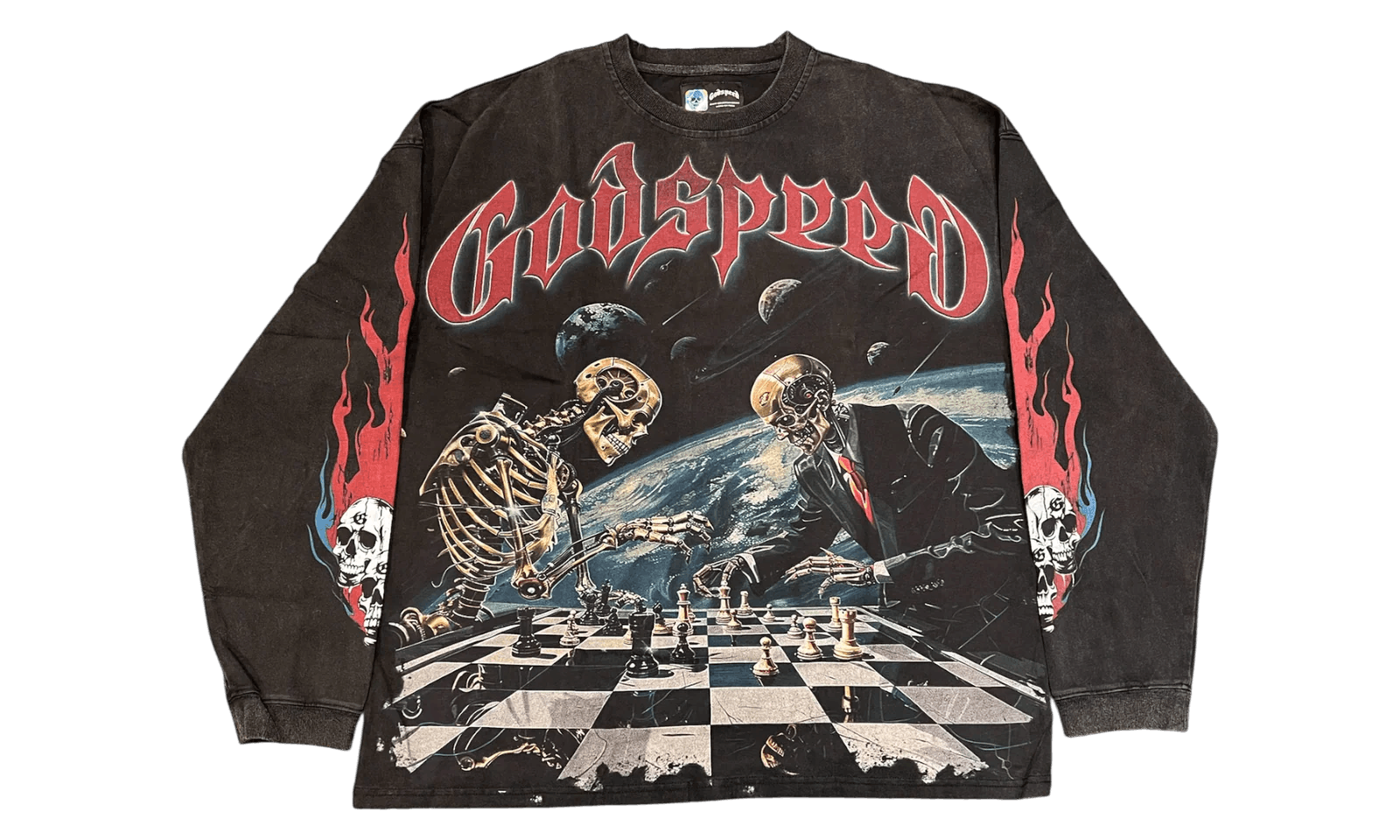 Godspeed Godspeed Vandal LS Thermal Grey Wash | Grailed