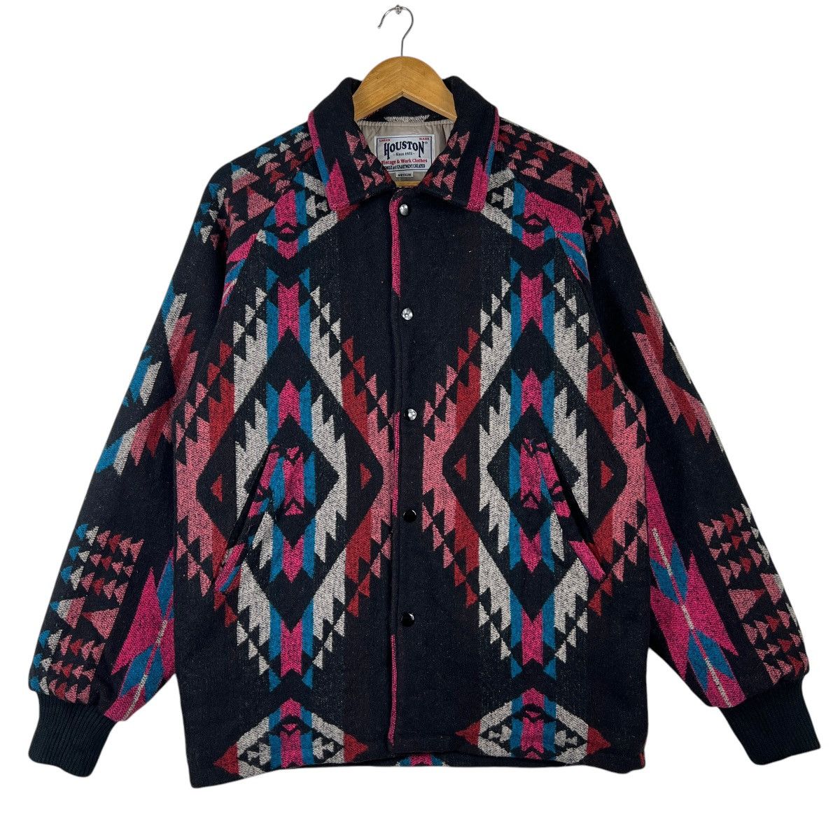 Japanese Brand Vintage Houston Union Made Navajo Aztec Native Motive Jacket Size US M / EU 48-50 / 2 - 3 Thumbnail