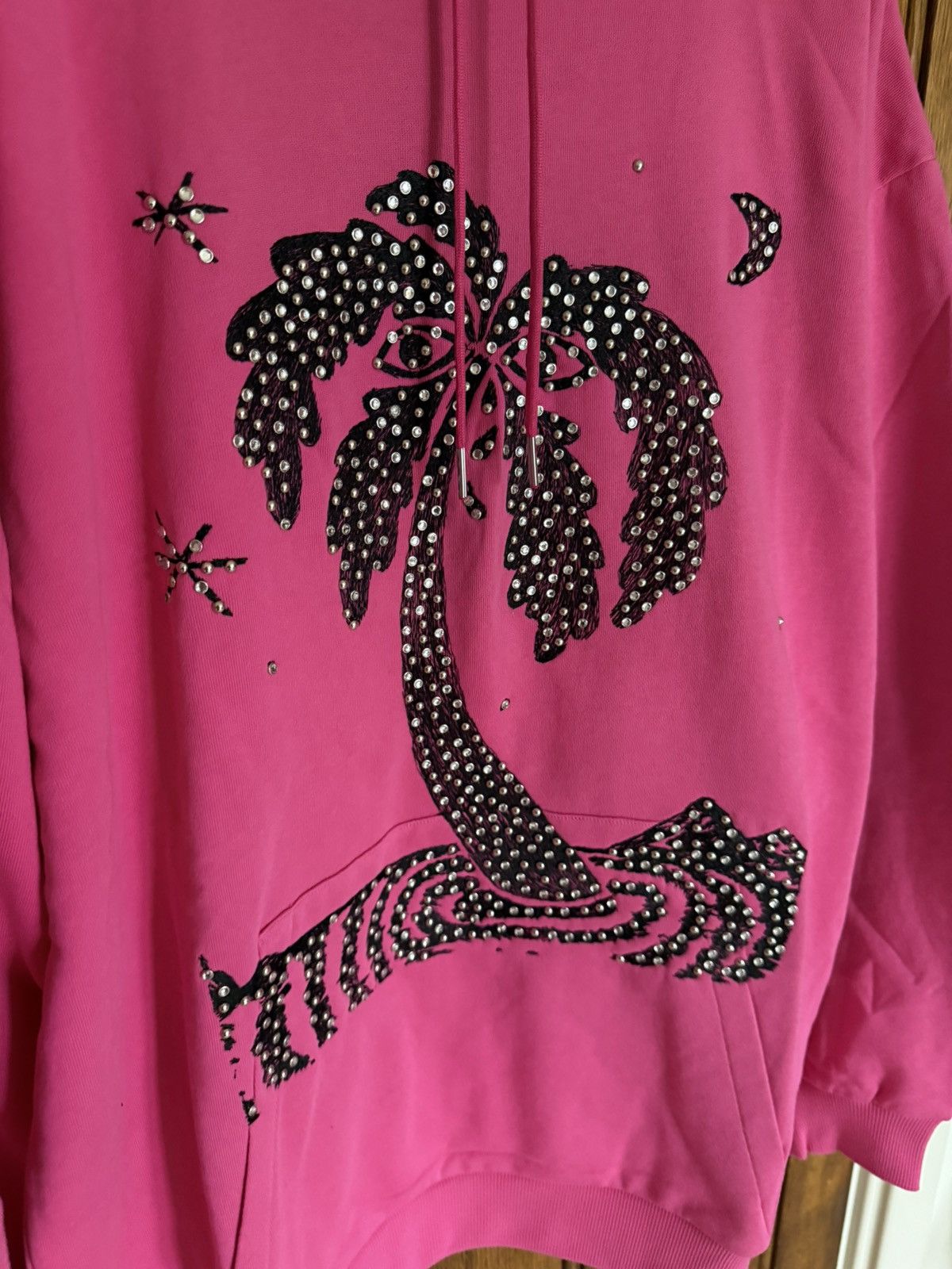 Celine $2.1k 🤑 FW22 Celine Lost Paradise pink studded embroidered Size US L / EU 52-54 / 3 - 11 Thumbnail