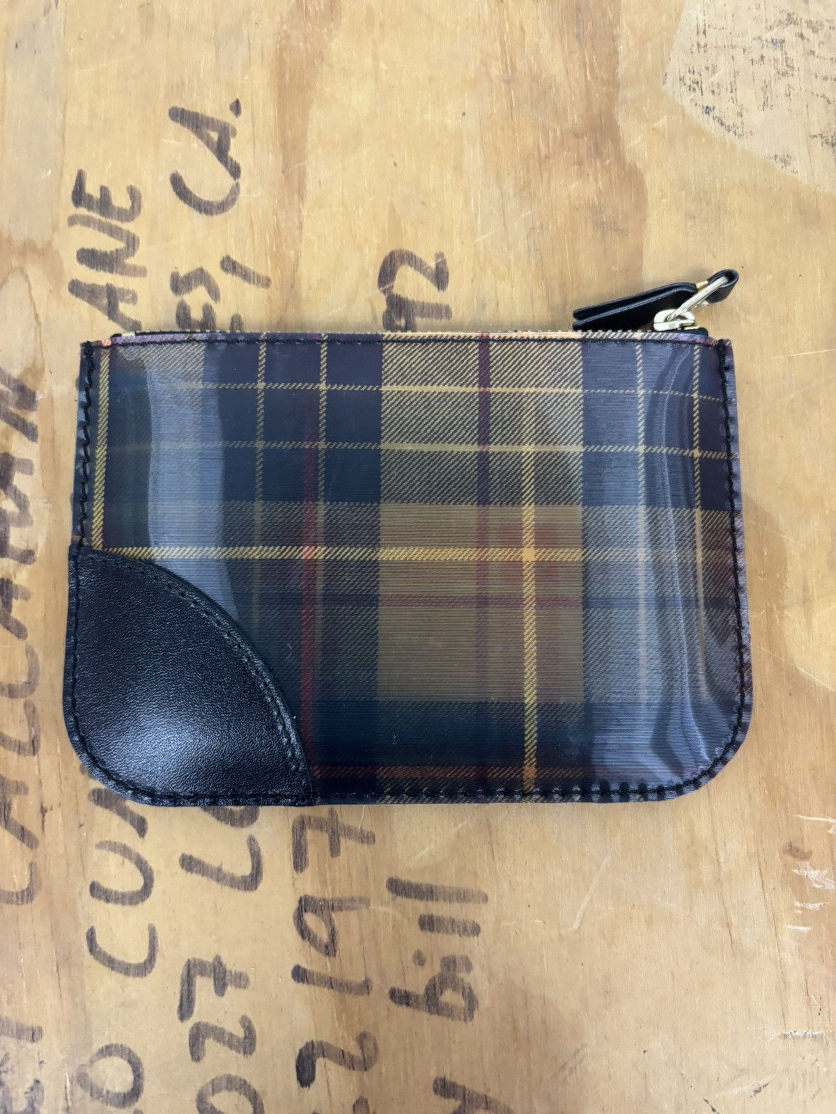 Comme des Garcons Comme Des Garçons Wallet SA8100 Lenticular Tartan pouch Size ONE SIZE - 2 Thumbnail