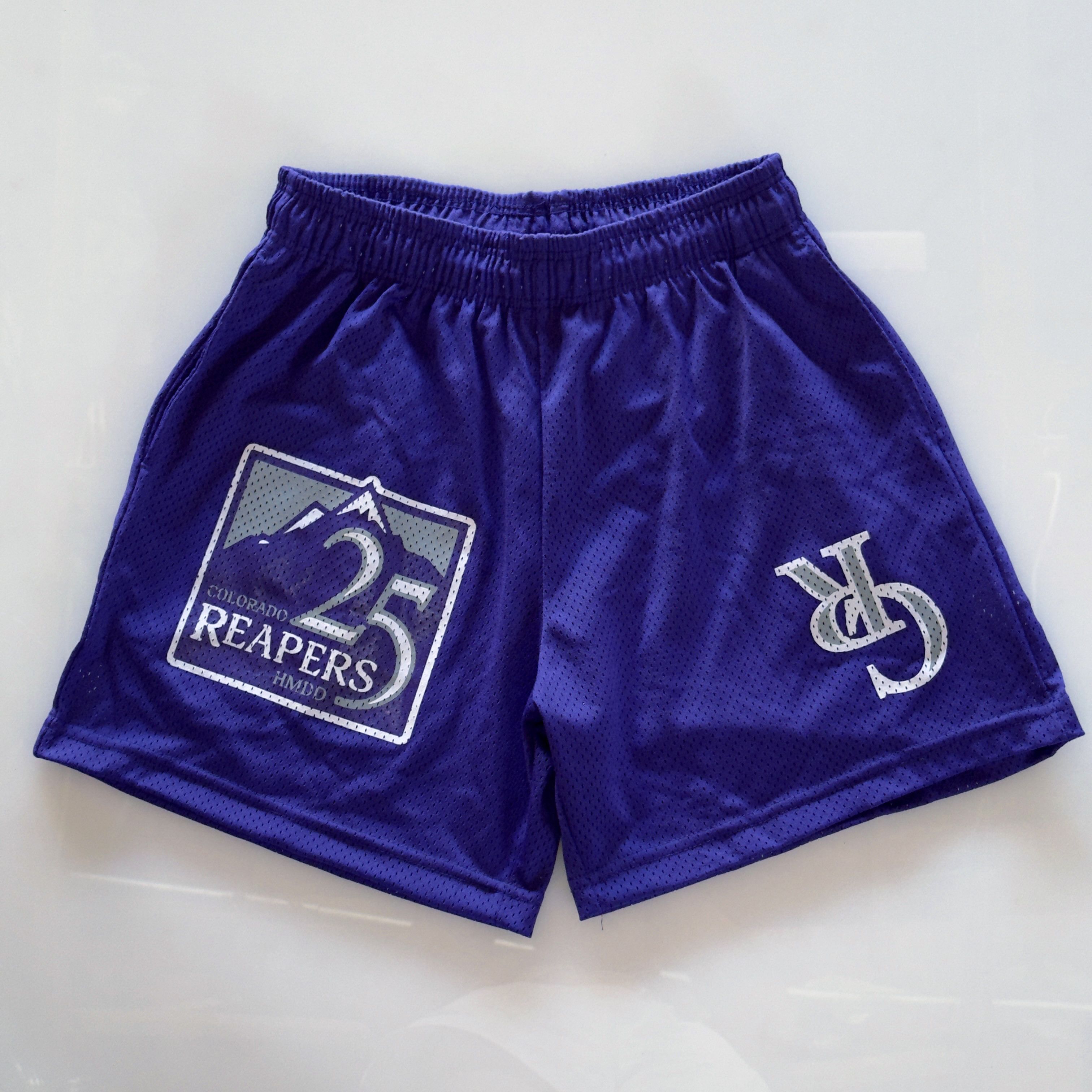 HMDD HMDD Colorado Rockies Mesh Shorts (Size Small) Size US 30 / EU 46 - 1 Thumbnail