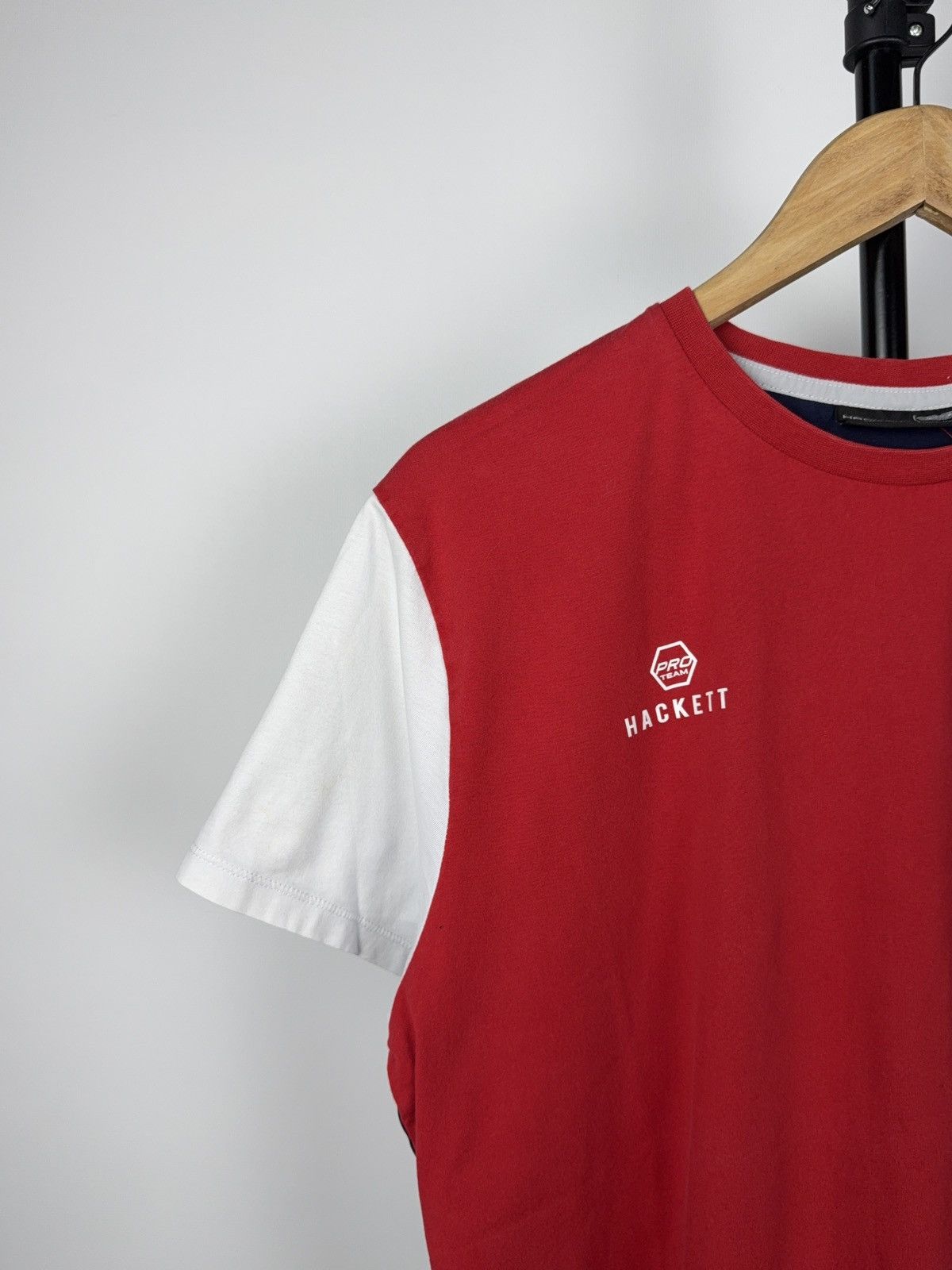 Hackett × Vintage Vintage 00s Hackett Aston Martin Racing T-Shirt Big Logo Size US XL / EU 56 / 4 - 2 Thumbnail