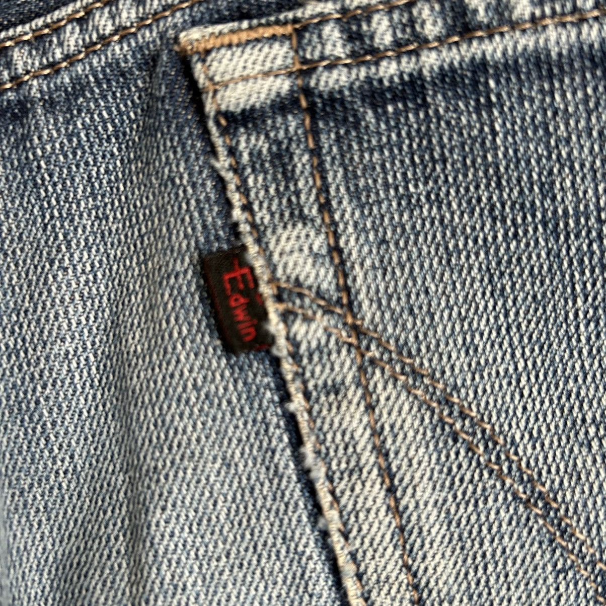 Edwin Vintage Function Edwin EZ502 Washed Blue Distressed Denim Size US 32 / EU 48 - 15 Thumbnail