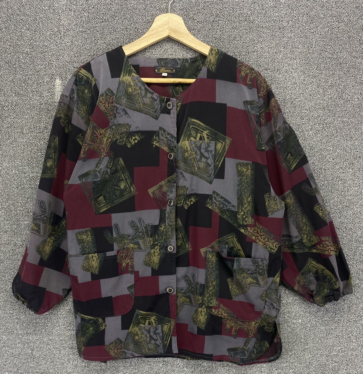 Japanese Brand Vintage Nuance Flowers Button Up Cardigan Jacket Size M / US 6-8 / IT 42-44 - 1 Thumbnail
