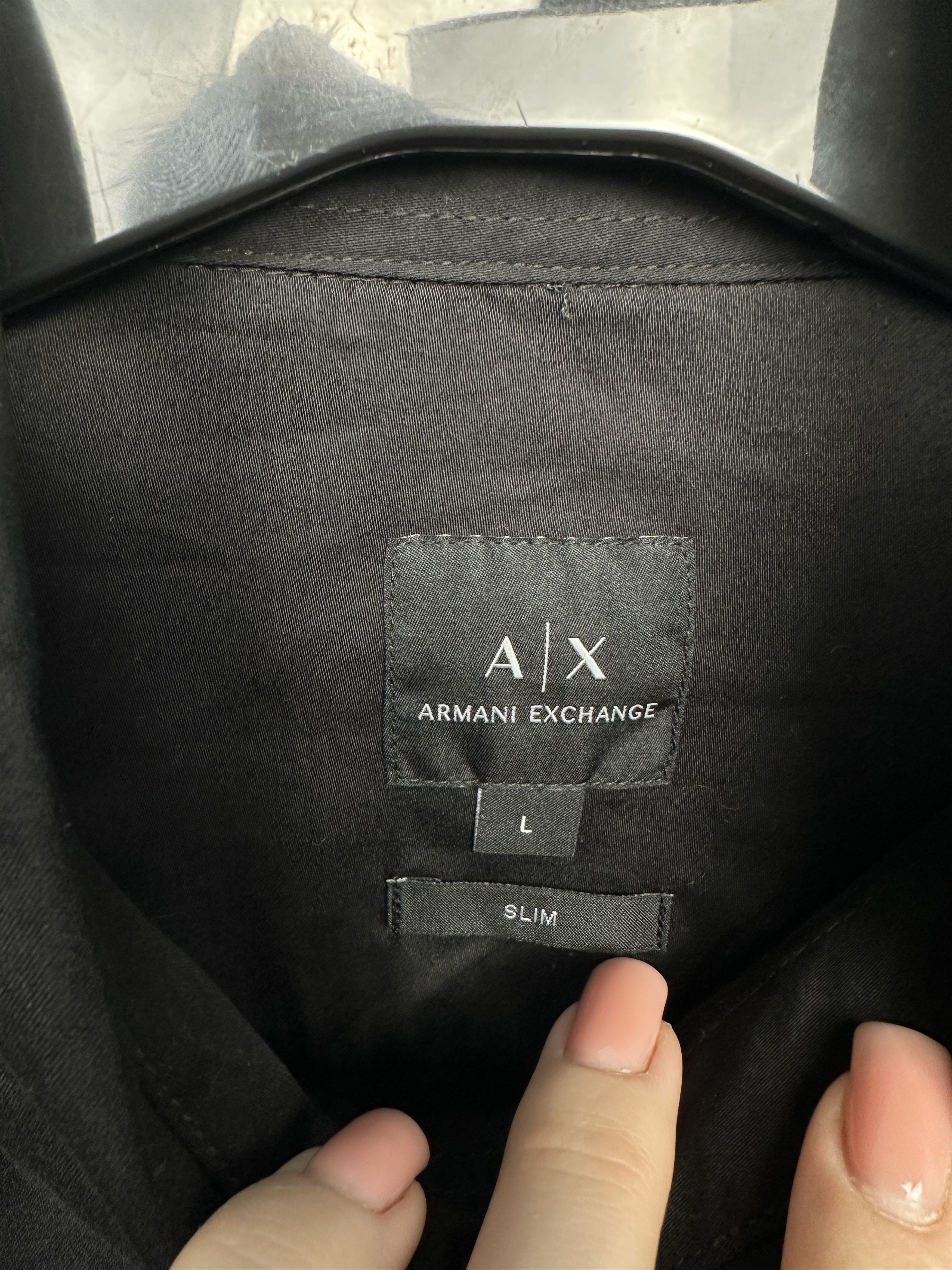 Armani Exchange Armani Exchange Mens Long Sleeve Shirt Size US L / EU 52-54 / 3 - 4 Thumbnail