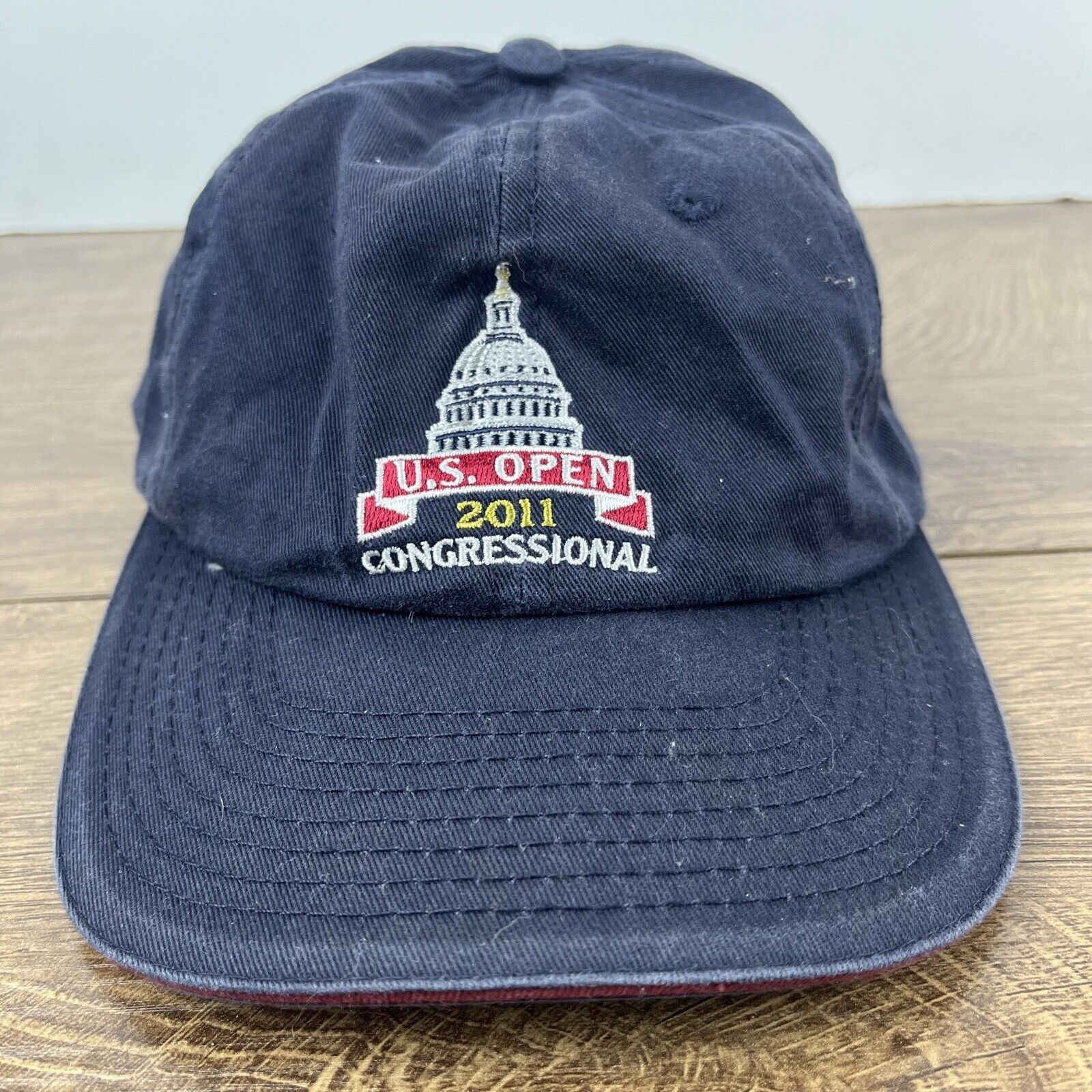 Other 2011 US Open Hat Congressional Hat Blue Adjustable Hat Blue Size ONE SIZE - 6 Thumbnail
